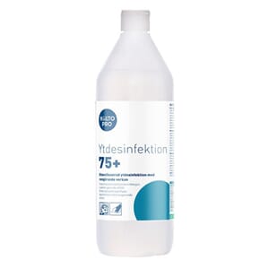 DAX Overflatedesinfeksjon 75+ Tensid  1000 ml