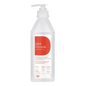 DAX Clinical Hånddesinfeksjon 75 % 600 ml m/pumpe