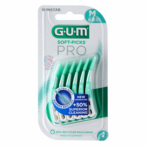 GUM Soft-Picks Pro 60 stk Medium