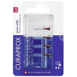 Curaprox CPS Perio 405 4 stk Ø1,3-5,0 mm Rød