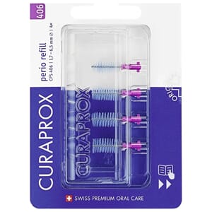 Curaprox CPS Perio 406 4 stk Ø1,7-6,5 mm Pink