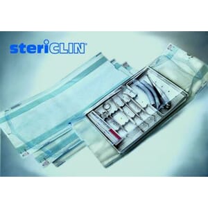 Autoklavpose m/fold SteriClin 25 cm x 6 cm x 48 cm  500 stk