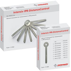 IPR DistanceControl sett 8 stk fra 0,1mm til 1,0 mm