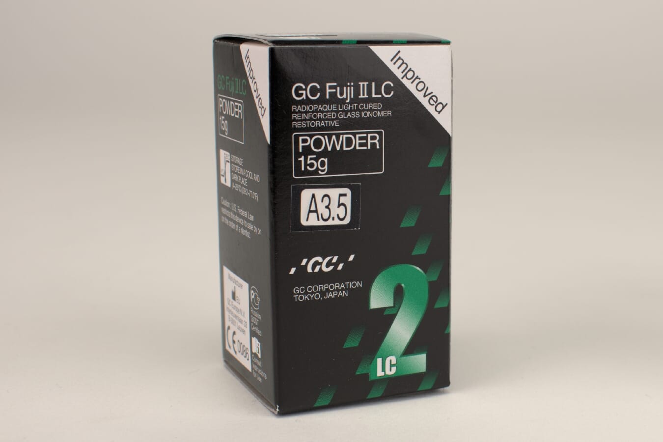 Fuji II LC Improved 15 gram pulver A3.5 - DENTALSPAR AS