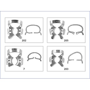 Fit kofferdam klammer Molar m/vinger 202