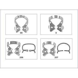 Fit kofferdam klammer Premolar m/vinger 206