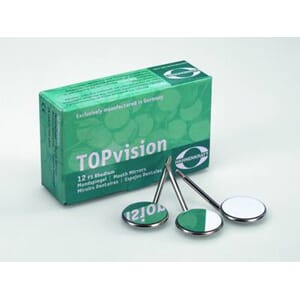 Munnspeil TOPvision FS nr. 8 Rhodium plane 12 stk