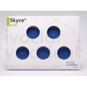 Skyce tannsmykke krystall 1,9 mm 5 stk