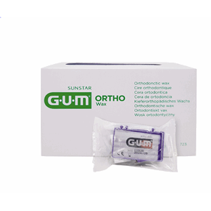 GUM Orthodontic Voks transparent boks 24 stk.