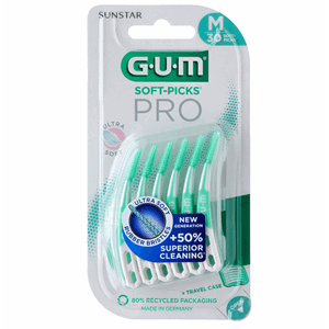 GUM Soft-Picks Pro 30 stk Medium