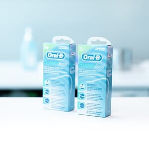 Oral-B Superfloss tanntråd Mint eske med 50 stk tanntråd