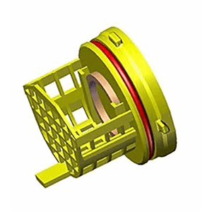 Dürr gult filter for spytteventil  (7110-981-00)