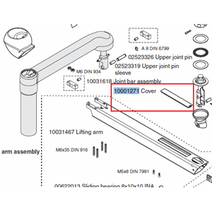 Planmeca Cover Lifting arm OP 10001271