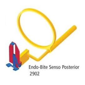 Endo-Bite Senso sensorholder Posterior rød 4 stk