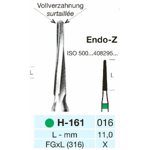 HM Freser kirurgi H 161 FGXL 016 3 stk