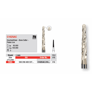 Benfreser C162SAC FGXL 016 3 stk