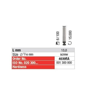 Mandrill Screw-In til pussekopper RA 6 stk