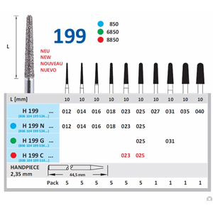 Diamant H 199 018 5 Stk