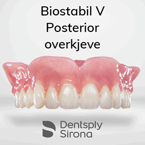 Biostabil V Posterior protesetenner 8 stk OK