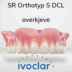 SR Orthotyp S DCL protesetenner 8 stk OK