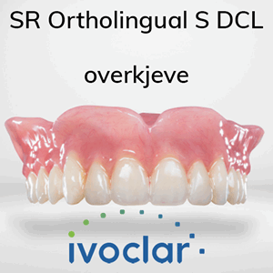 SR Ortholingual S DCL protesetenner 8 stk OK