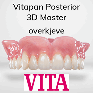 Vitapan Posterior protesetenner 6 stk 3D Master OK